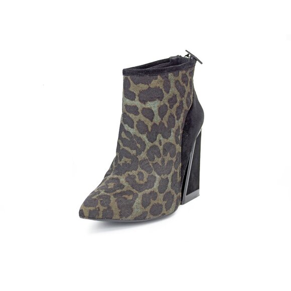 Kat Maconie 'Lidia' Hair Calf Geometric Heel Ankle Boots: Size 6US/37EU - Picture 2 of 9